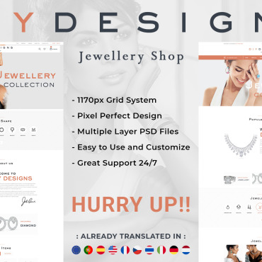 Shop Boutique PSD Templates 189169