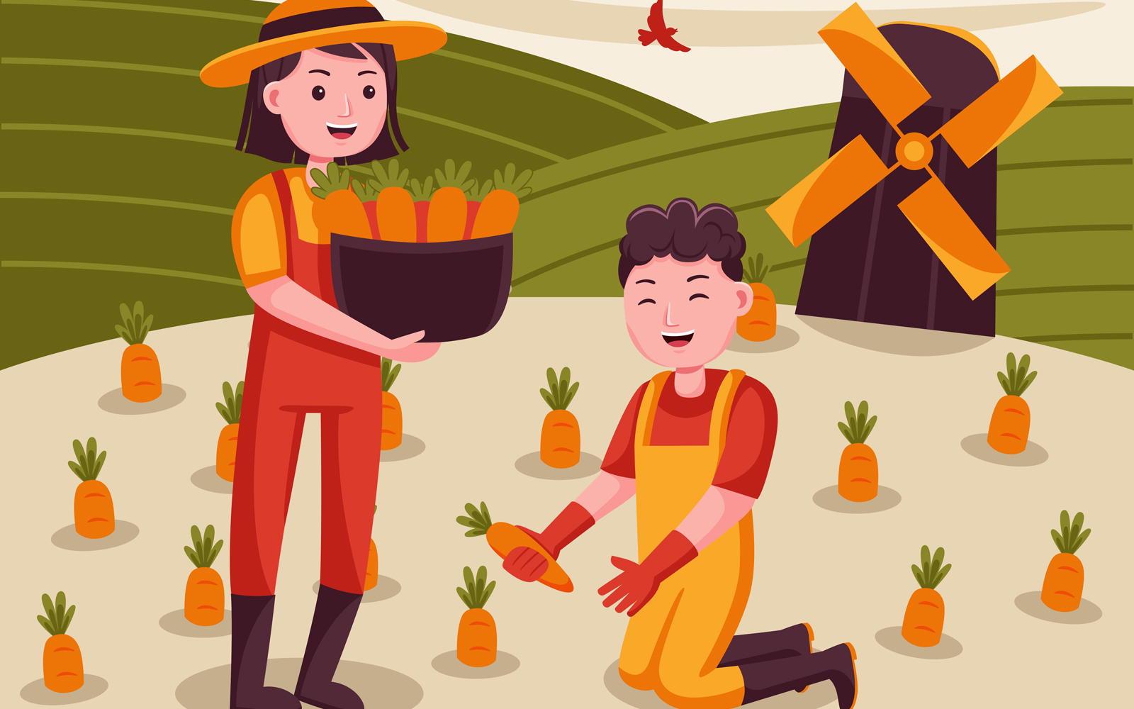 Farm Vector Illustration #22