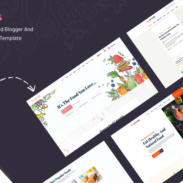 Cafe Catering Responsive Website Templates 189297