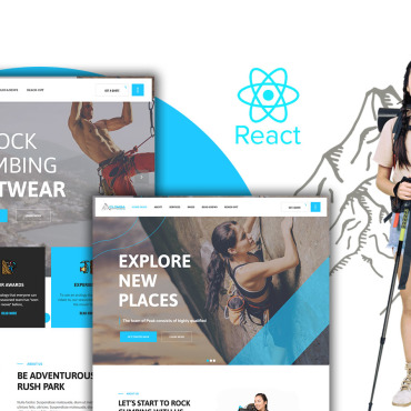 Camping Hike Website Templates 189463