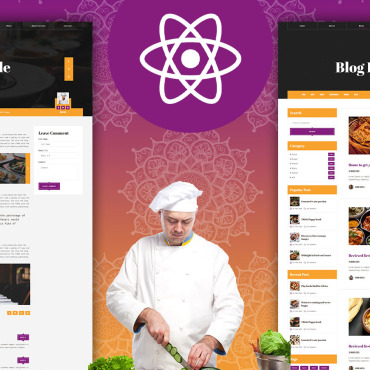 React Js Website Templates 189467