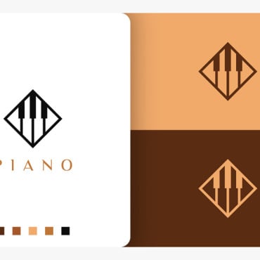 Piano Orchestra Logo Templates 189498