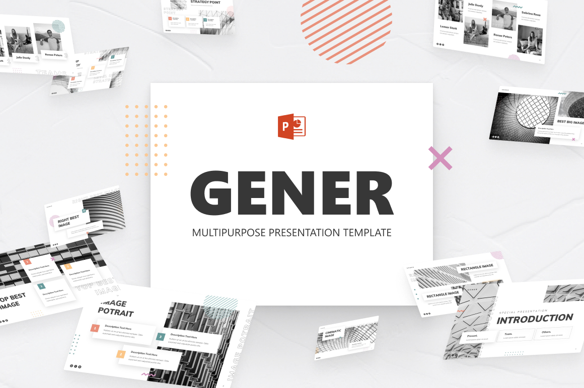 Gener Multipurpose Creative PowerPoint Template