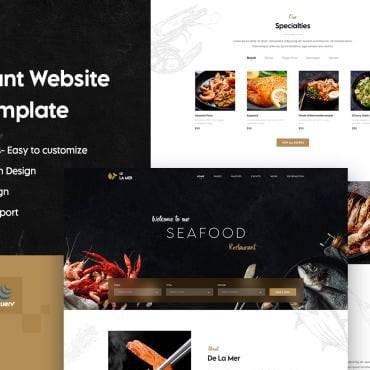 Food Html Landing Page Templates 189510