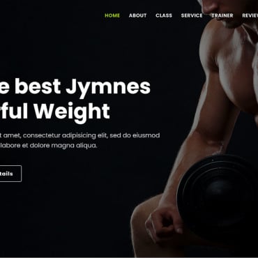 Boxing Crossfit Landing Page Templates 189515