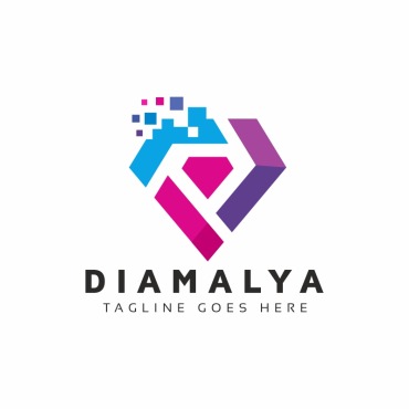 Prismcommunicationconnectioncreativecreative Studiocubediamonddigitaldigital Logo Templates 189535