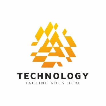 Emblemapplicationattractiveblueboxbusiness Brandcleancommunicationconnectconnectioncubedigitalengineeringgeometrichexagonlogologotypemedia Logo Templates 189539