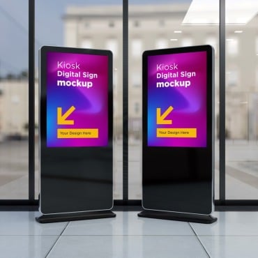 Digital Sign Product Mockups 189630