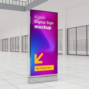 Digital Sign Product Mockups 189659