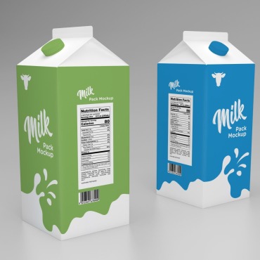 Juice Milk Product Mockups 189666