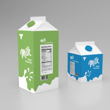 Juice Milk Product Mockups 189667