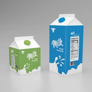Juice Milk Product Mockups 189668