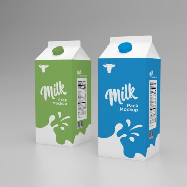 Juice Milk Product Mockups 189671