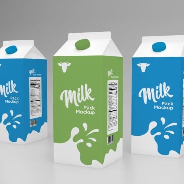 Juice Milk Product Mockups 189672