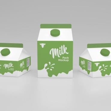 Juice Milk Product Mockups 189675