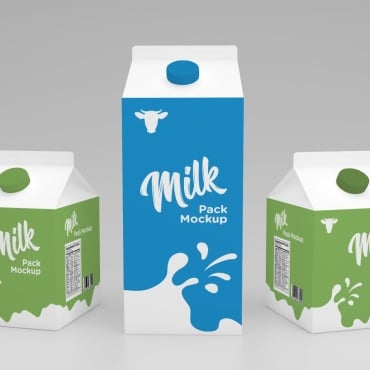 Juice Milk Product Mockups 189676