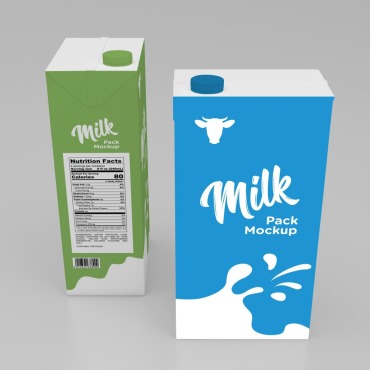 Juice Milk Product Mockups 189684