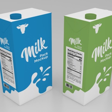 Juice Milk Product Mockups 189685