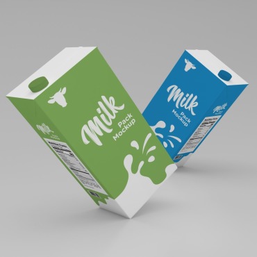 Juice Milk Product Mockups 189687