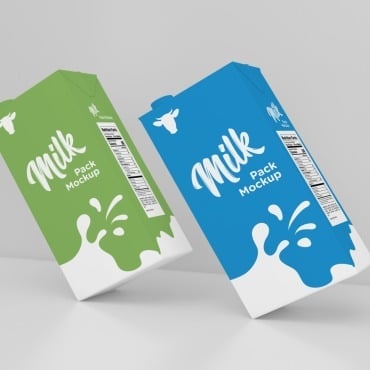 Juice Milk Product Mockups 189689