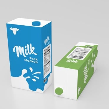 Juice Milk Product Mockups 189694