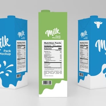 Juice Milk Product Mockups 189695
