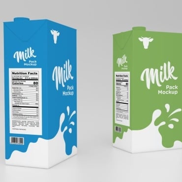Juice Milk Product Mockups 189696