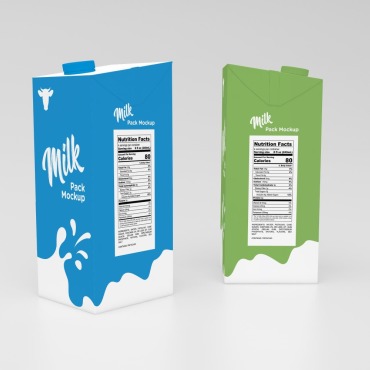 Juice Milk Product Mockups 189698