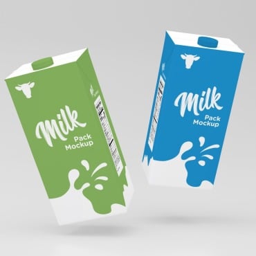 Juice Milk Product Mockups 189700