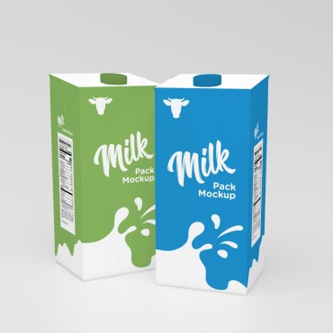 Juice Milk Product Mockups 189702