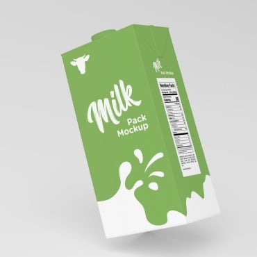 Juice Milk Product Mockups 189707