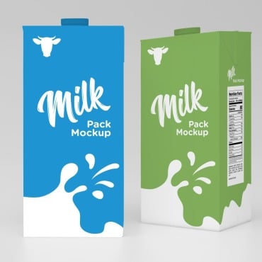 Juice Milk Product Mockups 189708