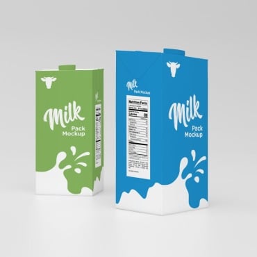 Juice Milk Product Mockups 189710