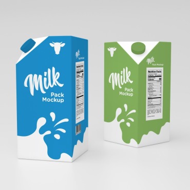 Juice Milk Product Mockups 189714