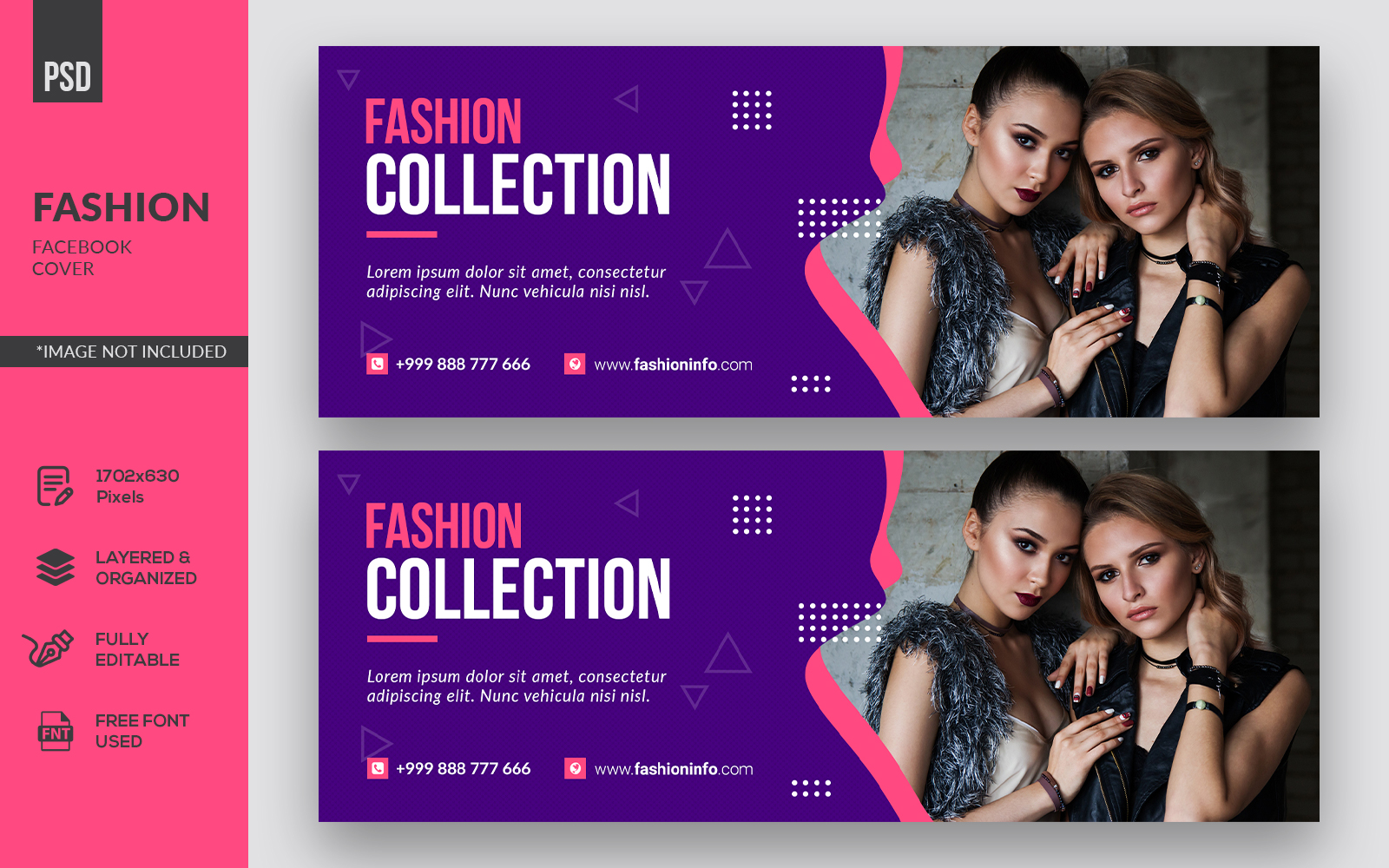 Modern Banner Fashion Facebook Timeline Cover Social Media