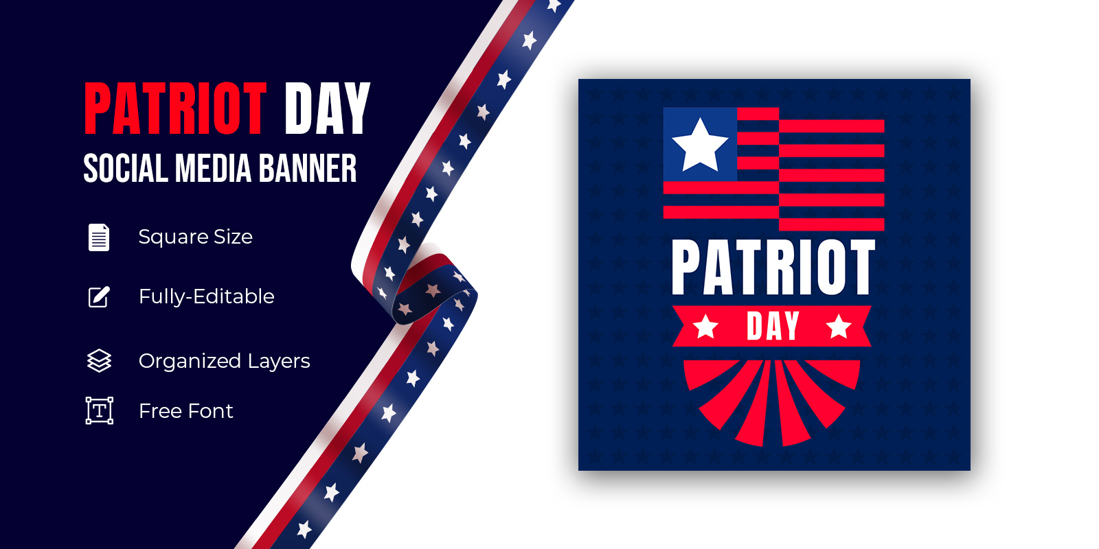 We Will Never Forget 9/11 Patriot Day Background Social Media