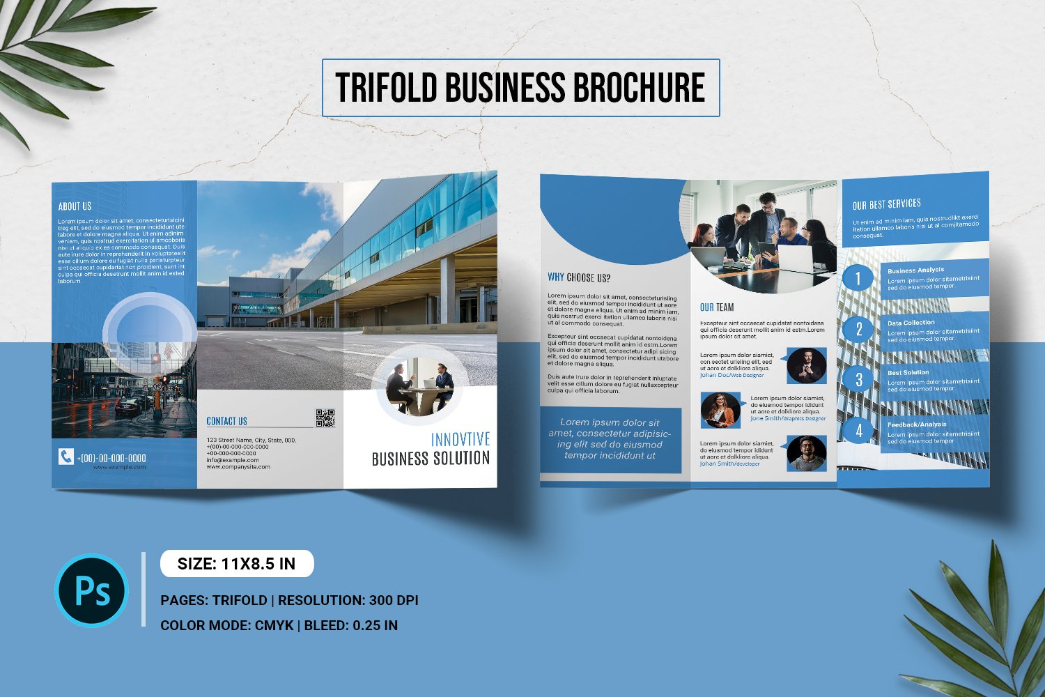 Innovtive Business Brochure Corporate Identity Template