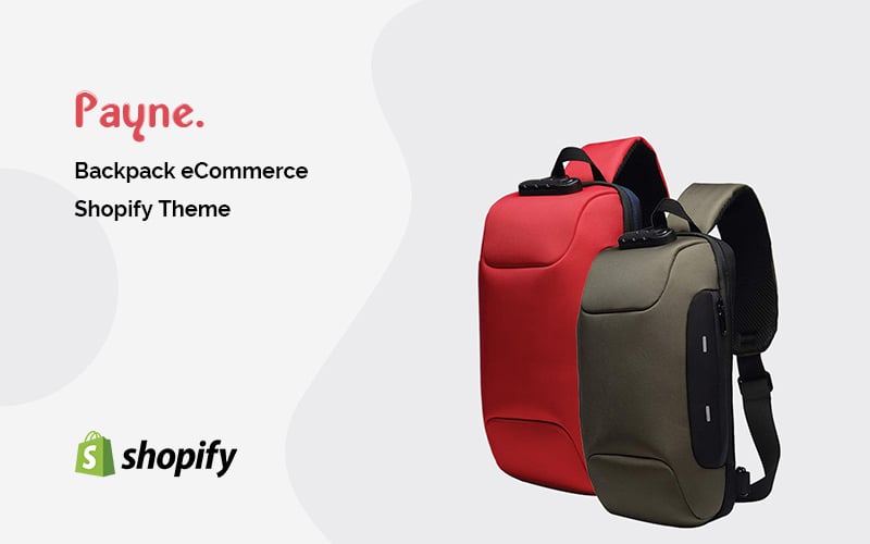 Payne - Backpack eCommerce Shopify Theme
