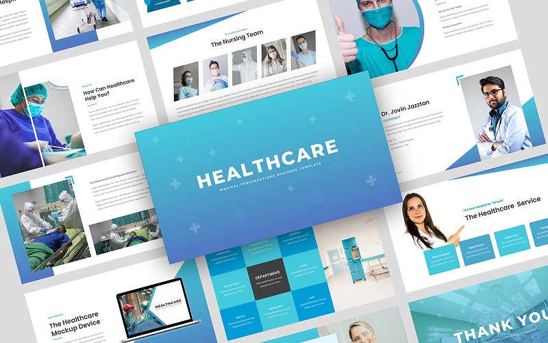 Healthcare - Medical Presentation Business PowerPoint Template