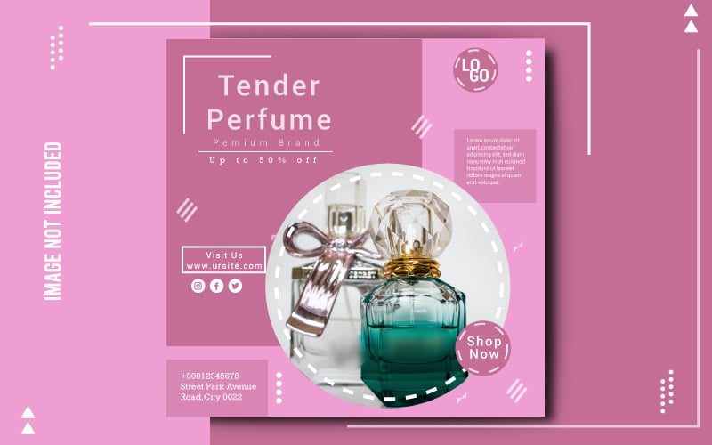 Luxury Perfume Sale Banner