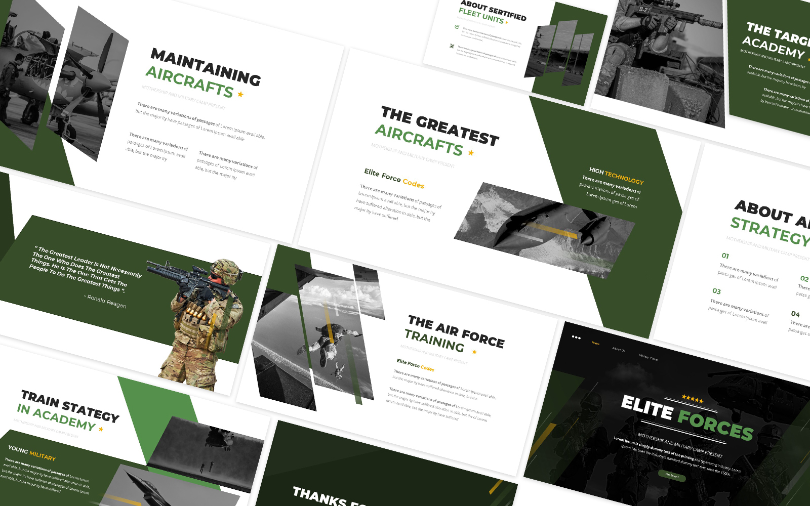 Elite Forces Powerpoint Template