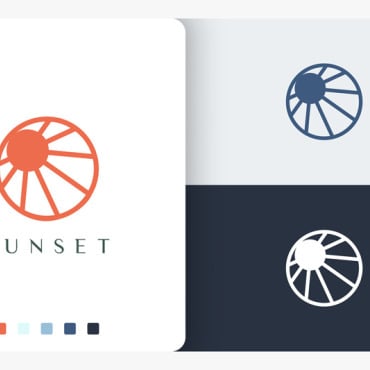 Sun Ocean Logo Templates 190388