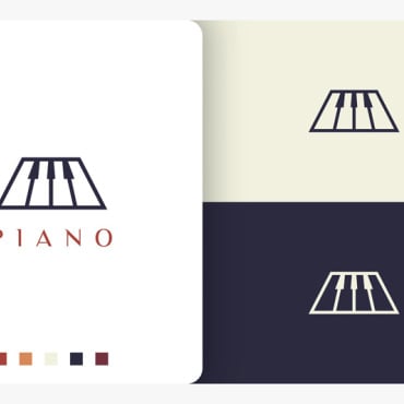 Simple Music Logo Templates 190396