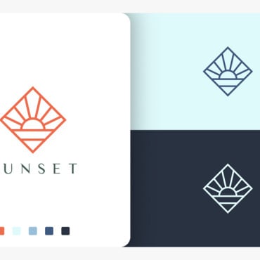 Ocean Beach Logo Templates 190398