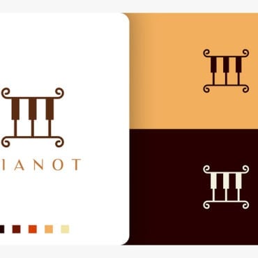 Piano Music Logo Templates 190417