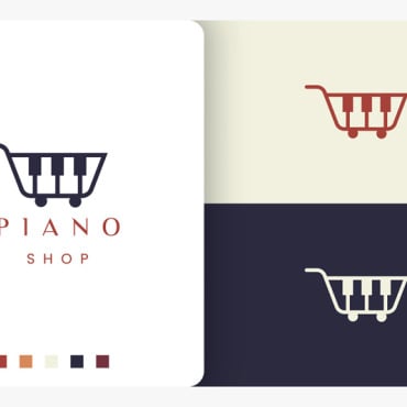 Shop Music Logo Templates 190433