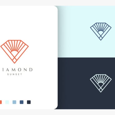 Sun Crystal Logo Templates 190437