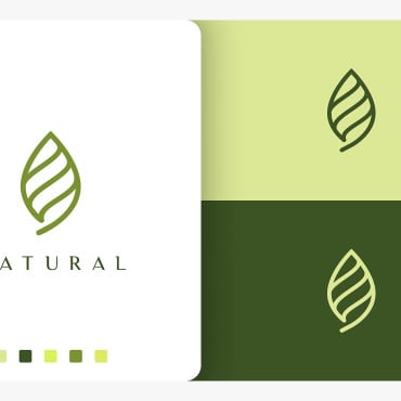 Green Abstract Logo Templates 190480