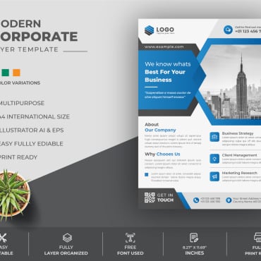 Blue Business Corporate Identity 190748