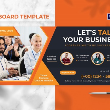 Outdoor Billboard Corporate Identity 190776